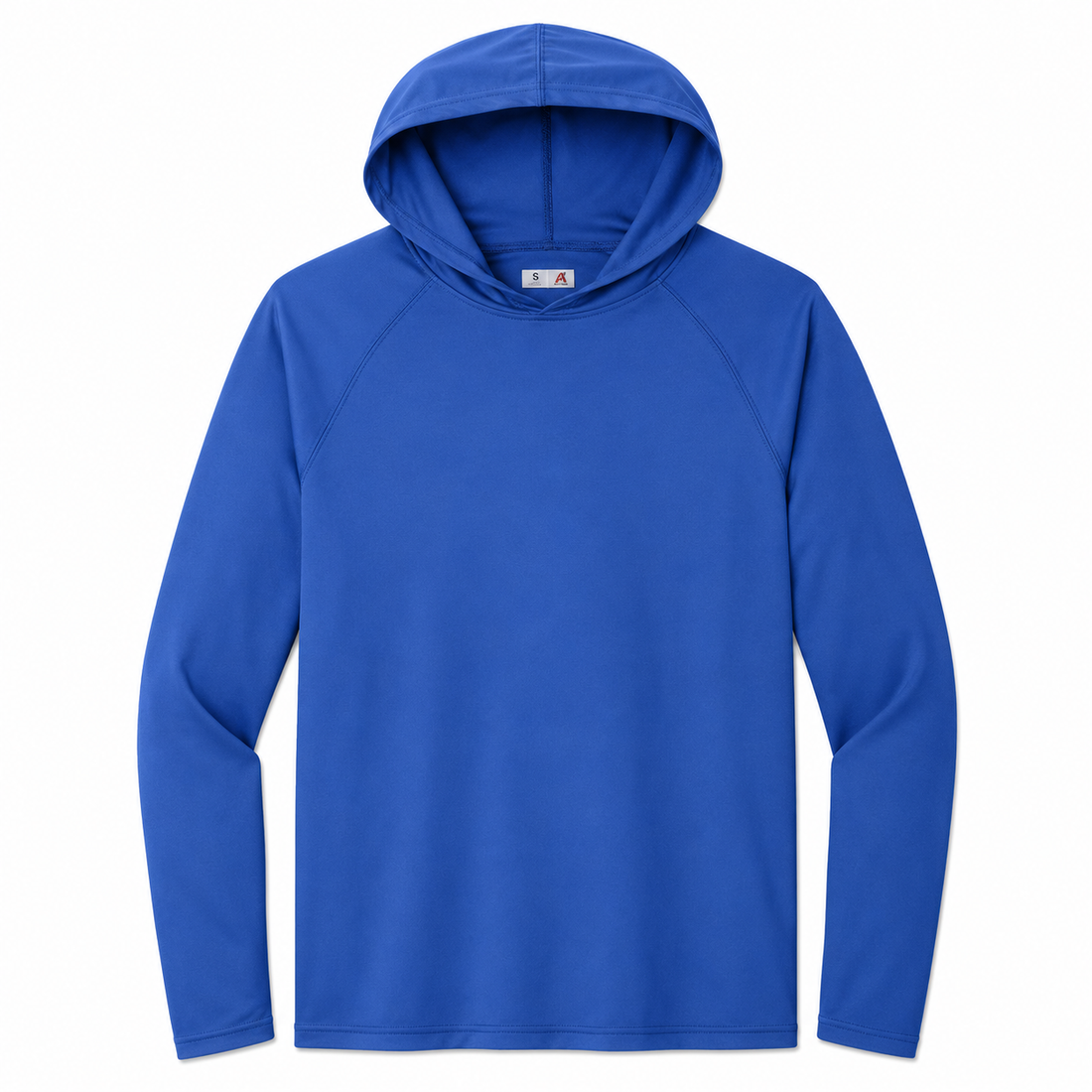 Custom A4 Cooling Performance Long Sleeve Hooded Tee