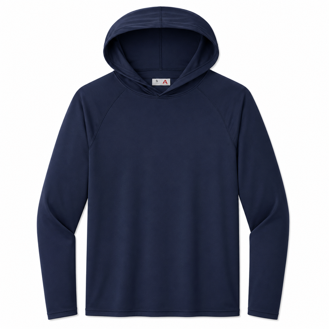 Custom A4 Cooling Performance Long Sleeve Hooded Tee