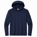Custom A4 Cooling Performance Long Sleeve Hooded Tee