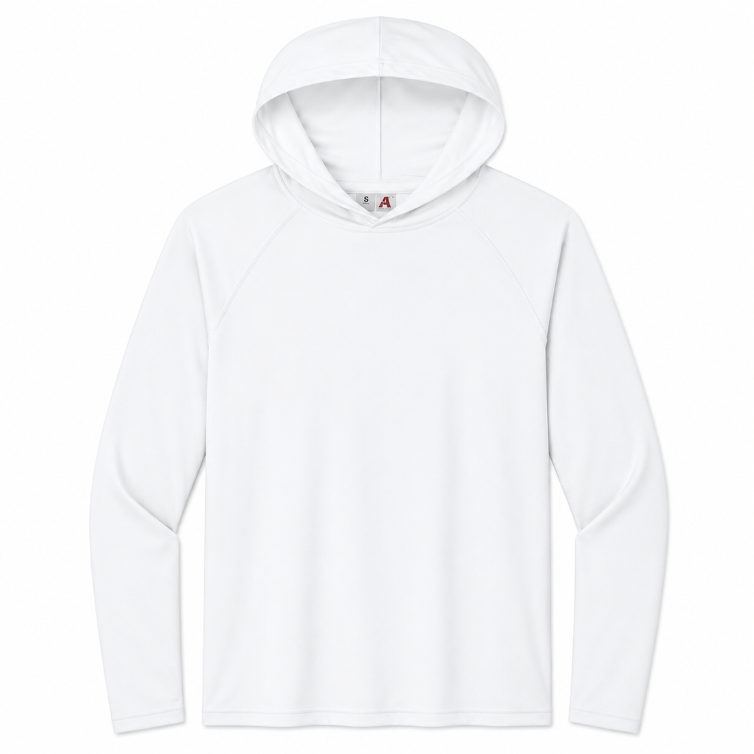 Custom A4 Cooling Performance Long Sleeve Hooded Tee