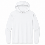 Custom A4 Cooling Performance Long Sleeve Hooded Tee