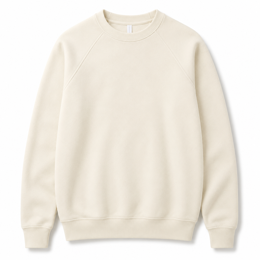 Custom BELLA+CANVAS Unisex Sponge Fleece Raglan Crewneck Sweatshirt