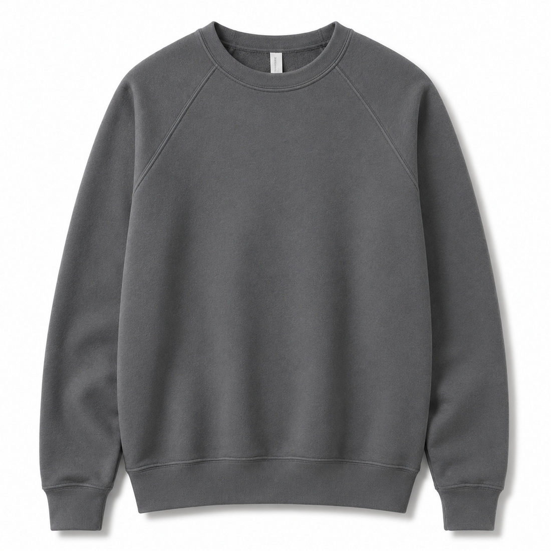 Custom BELLA+CANVAS Unisex Sponge Fleece Raglan Crewneck Sweatshirt