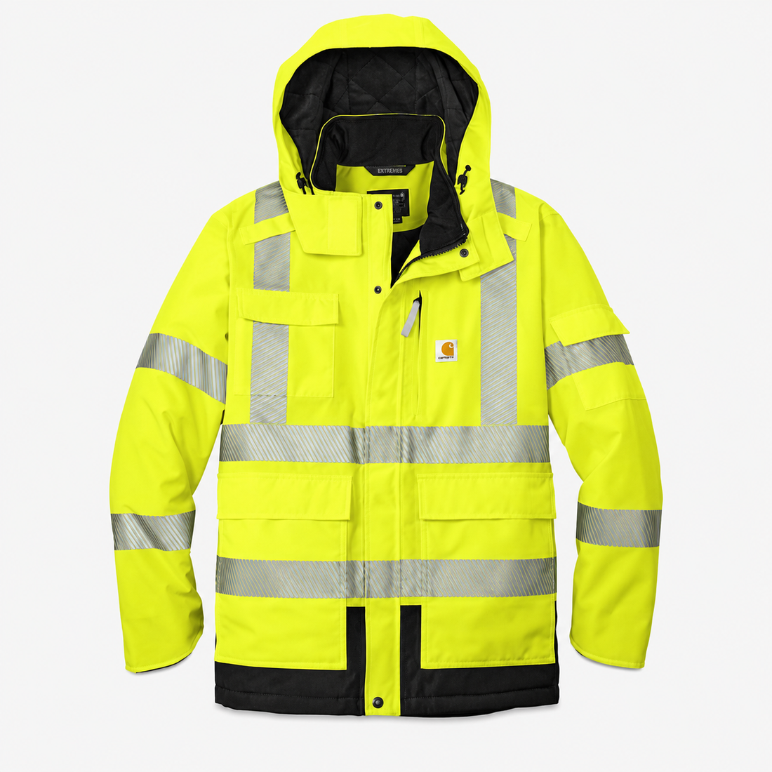 Custom Carhartt® ANSI 107 Class 3 Waterproof Heavyweight Insulated Jacket