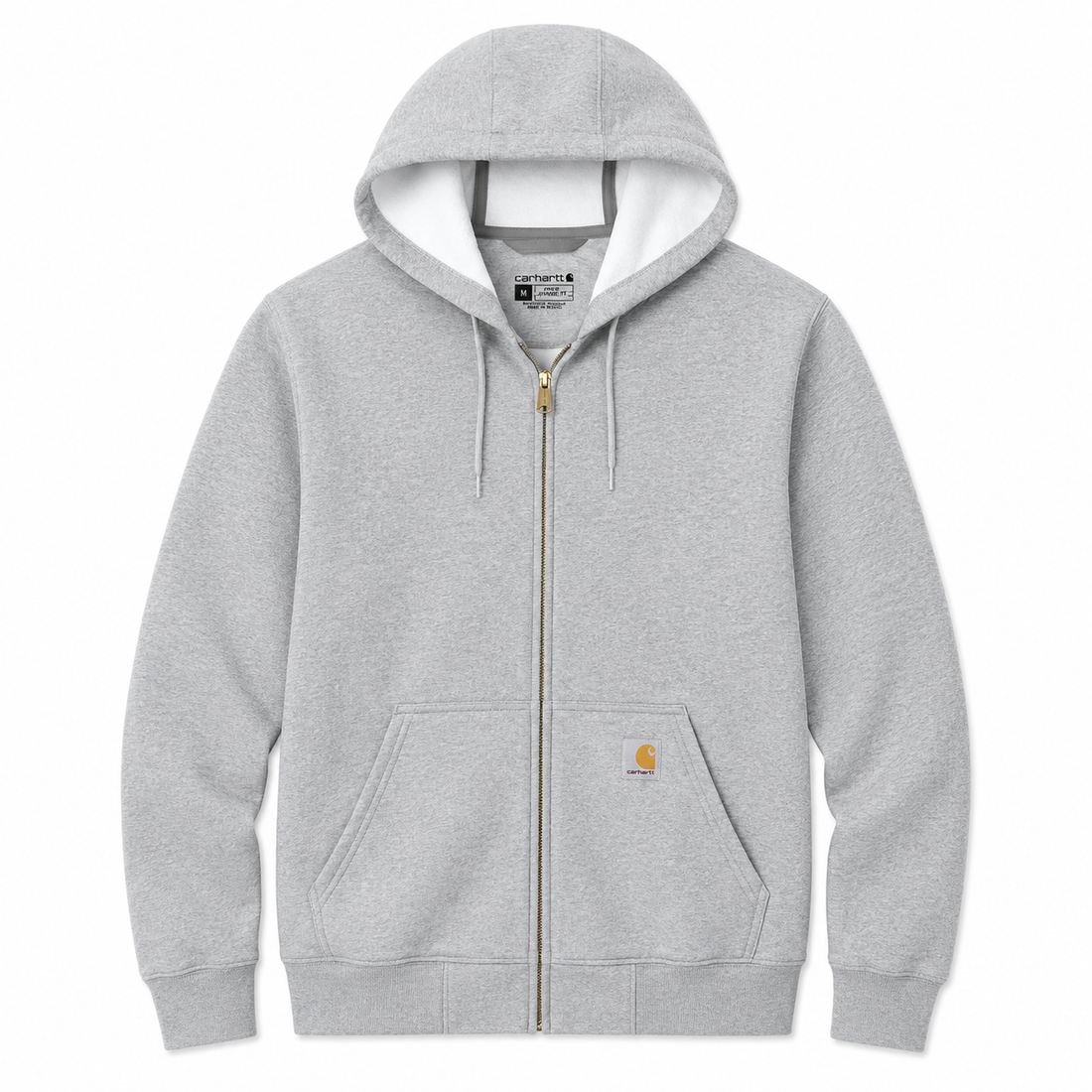 Custom Carhartt Midweight Hooded Zip-Front Sweatshirt