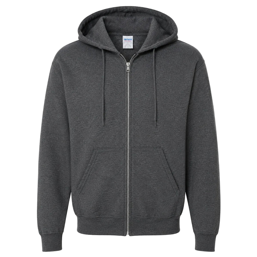 Custom Champion Powerblend Full-Zip Hoodie