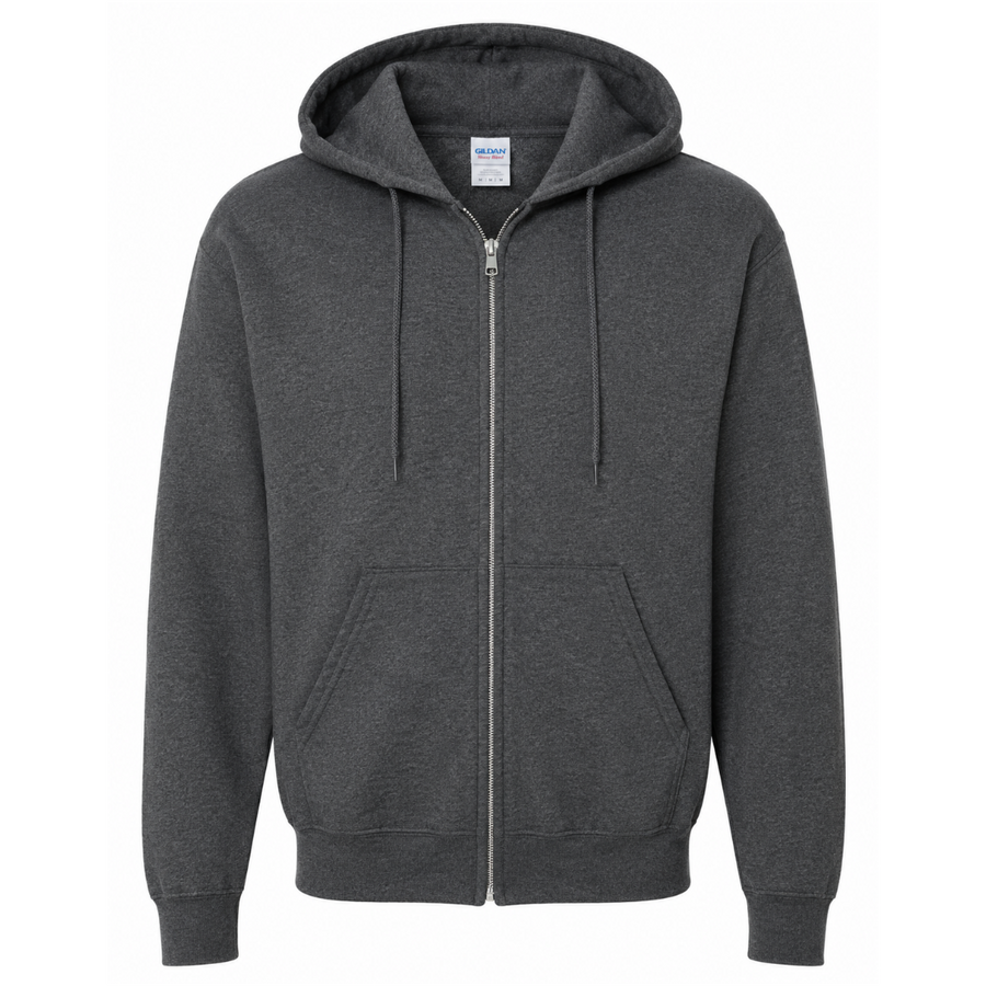 Custom Champion Powerblend Full-Zip Hoodie