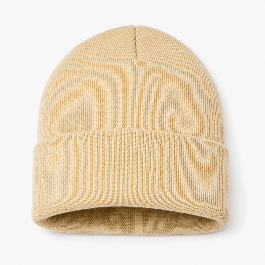 Custom Sportsman 12" Solid Cuffed Beanie