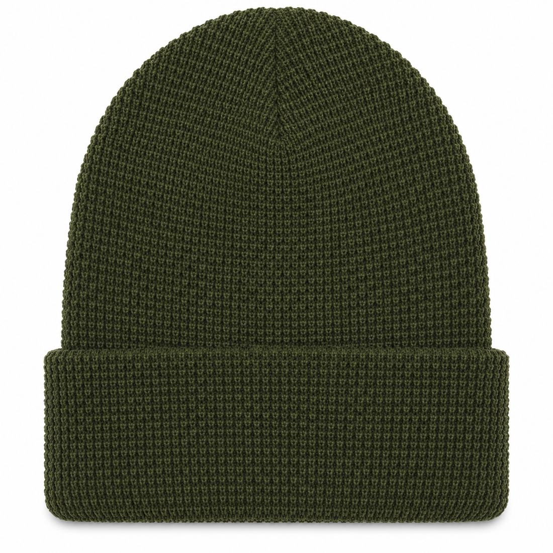 Custom YP Classics Waffle Cuffed Knit Beanie