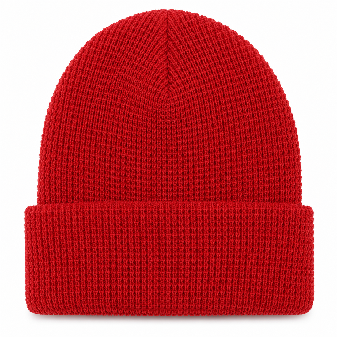 Custom YP Classics Waffle Cuffed Knit Beanie