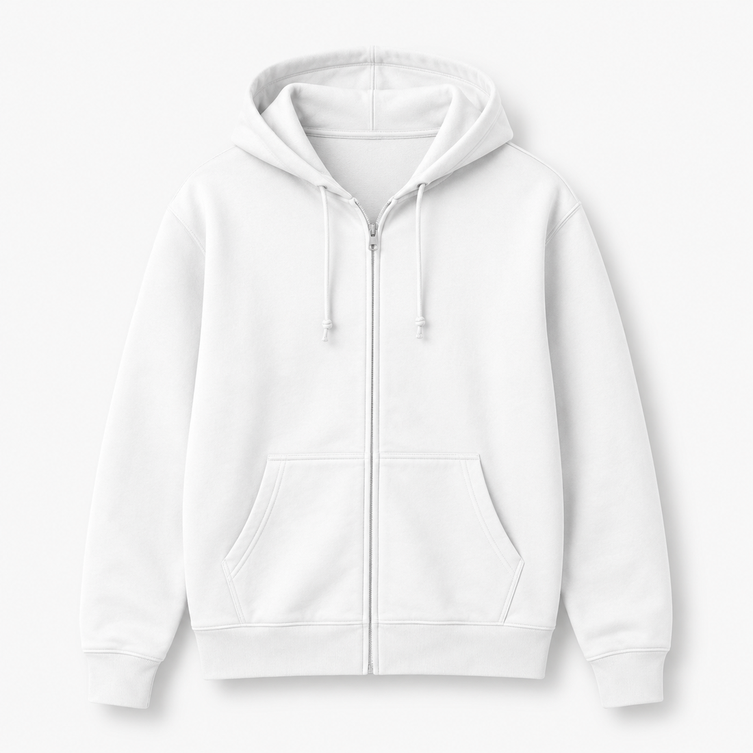 Custom Printed Zip-Up Hoodie | Full-Zip Sweatshirt