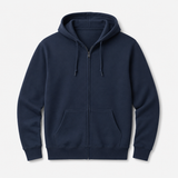 Custom Printed Zip-Up Hoodie | Full-Zip Sweatshirt