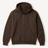 Custom Printed Zip-Up Hoodie | Full-Zip Sweatshirt