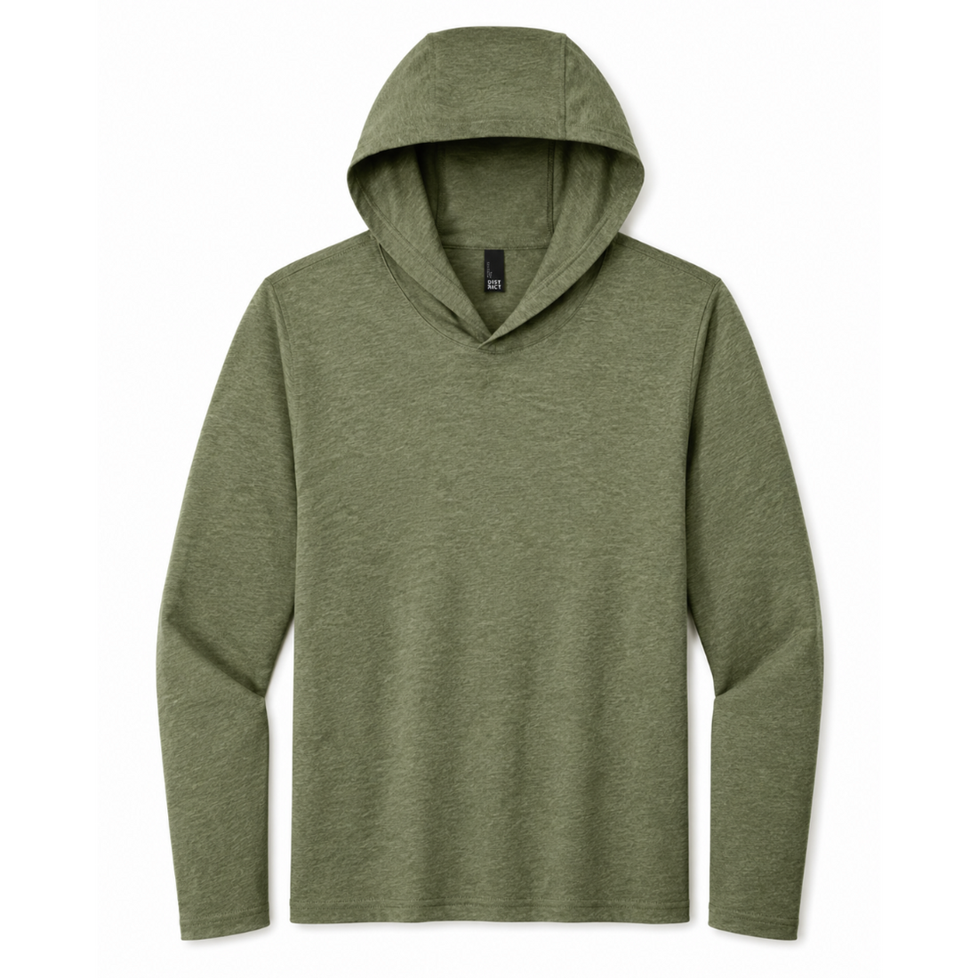 Custom District Perfect Tri Long Sleeve Hoodie