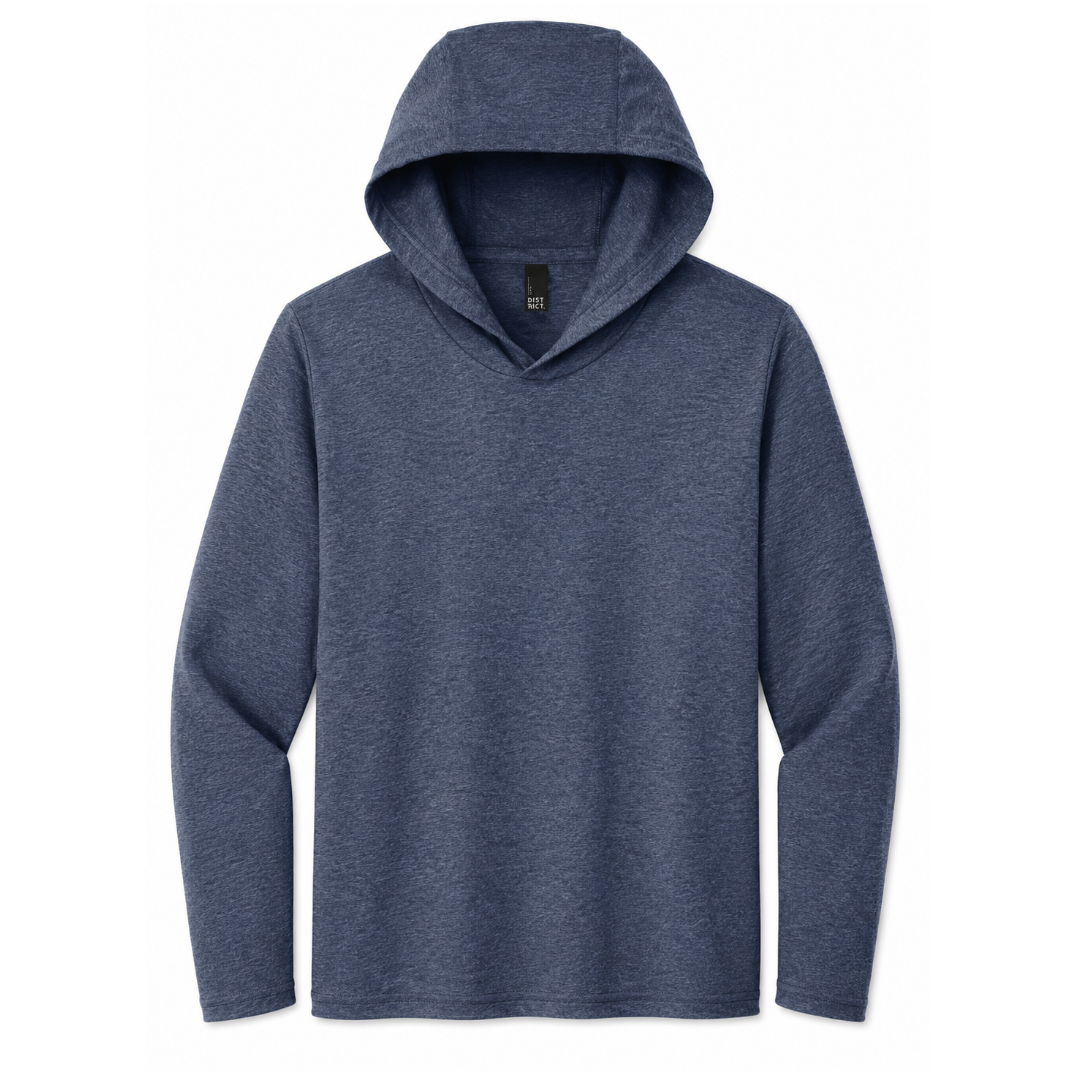 Custom District Perfect Tri Long Sleeve Hoodie