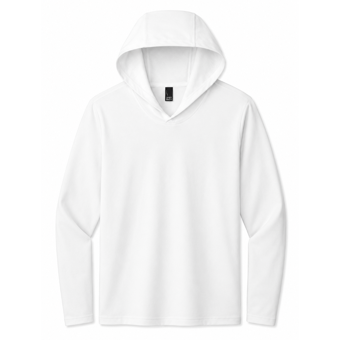 Custom District Perfect Tri Long Sleeve Hoodie