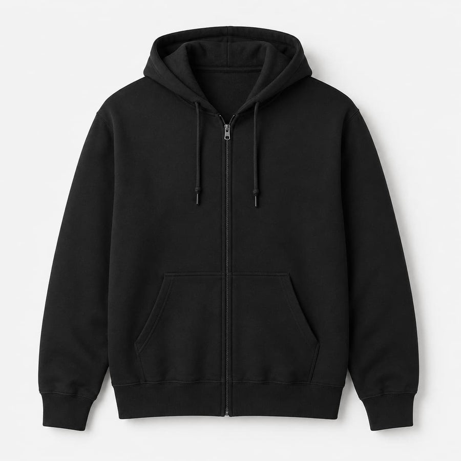 Custom Printed Zip-Up Hoodie | Full-Zip