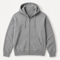 Custom Printed Zip-Up Hoodie | Full-Zip
