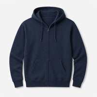 Custom Printed Zip-Up Hoodie | Full-Zip