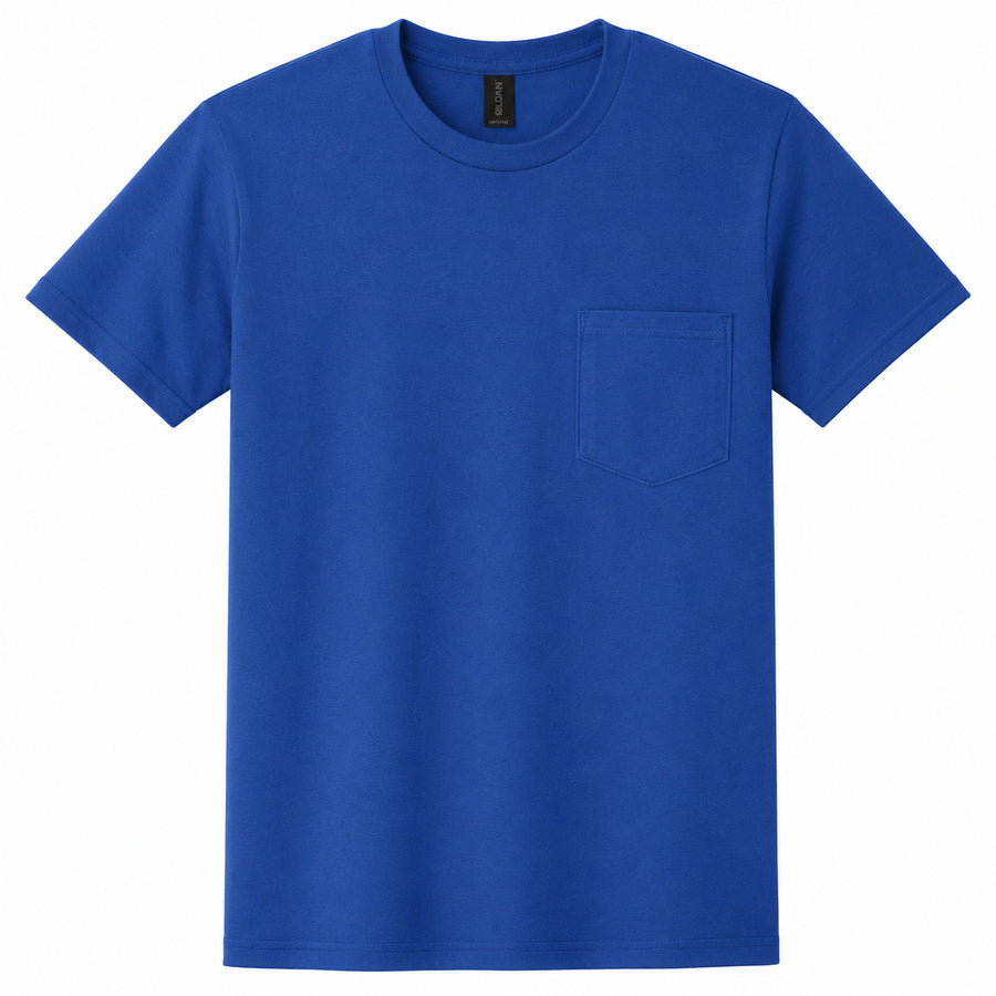 Custom Gildan DryBlend Pocket T-Shirt