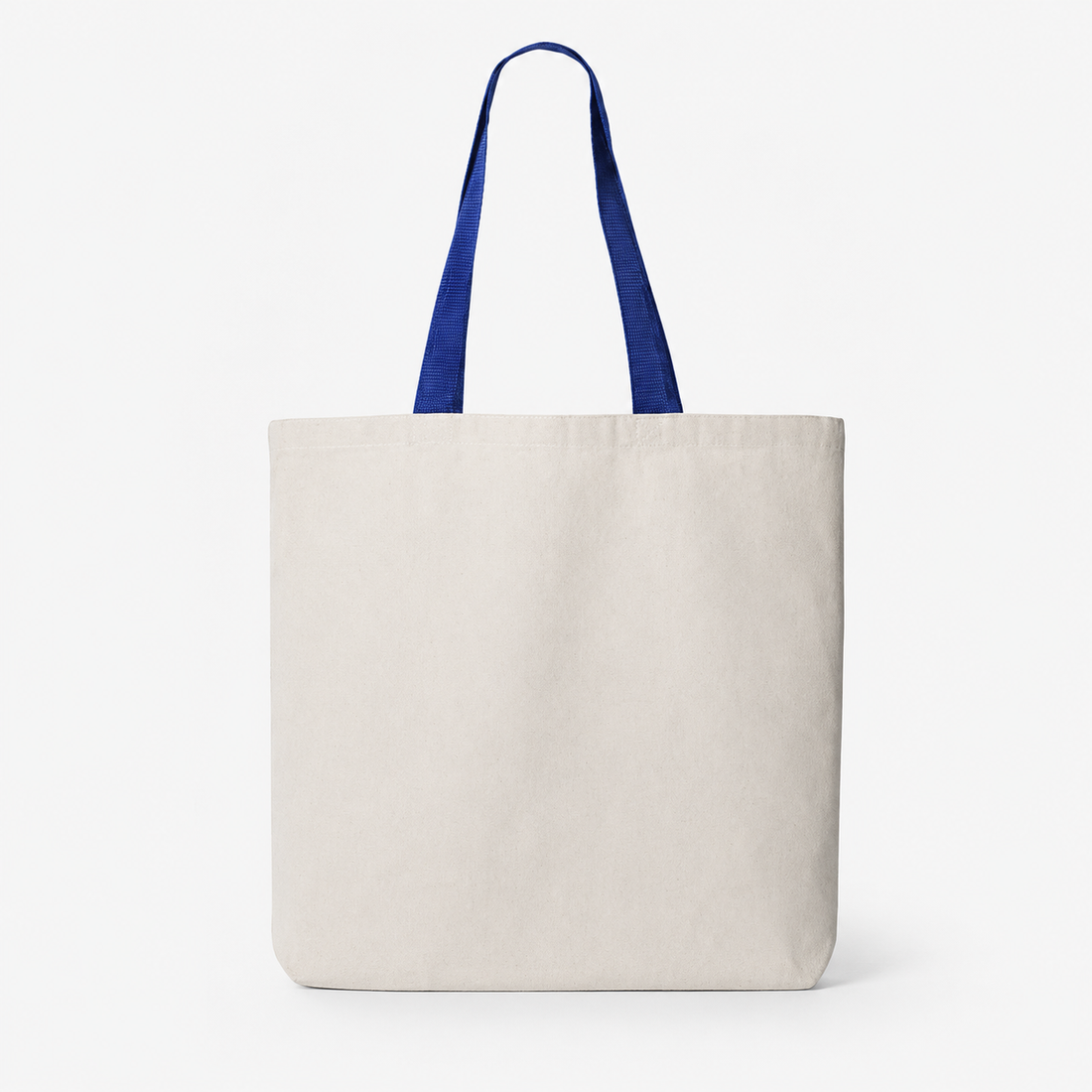 Custom  Tote with Contrast-Color Handles  | Premium Black