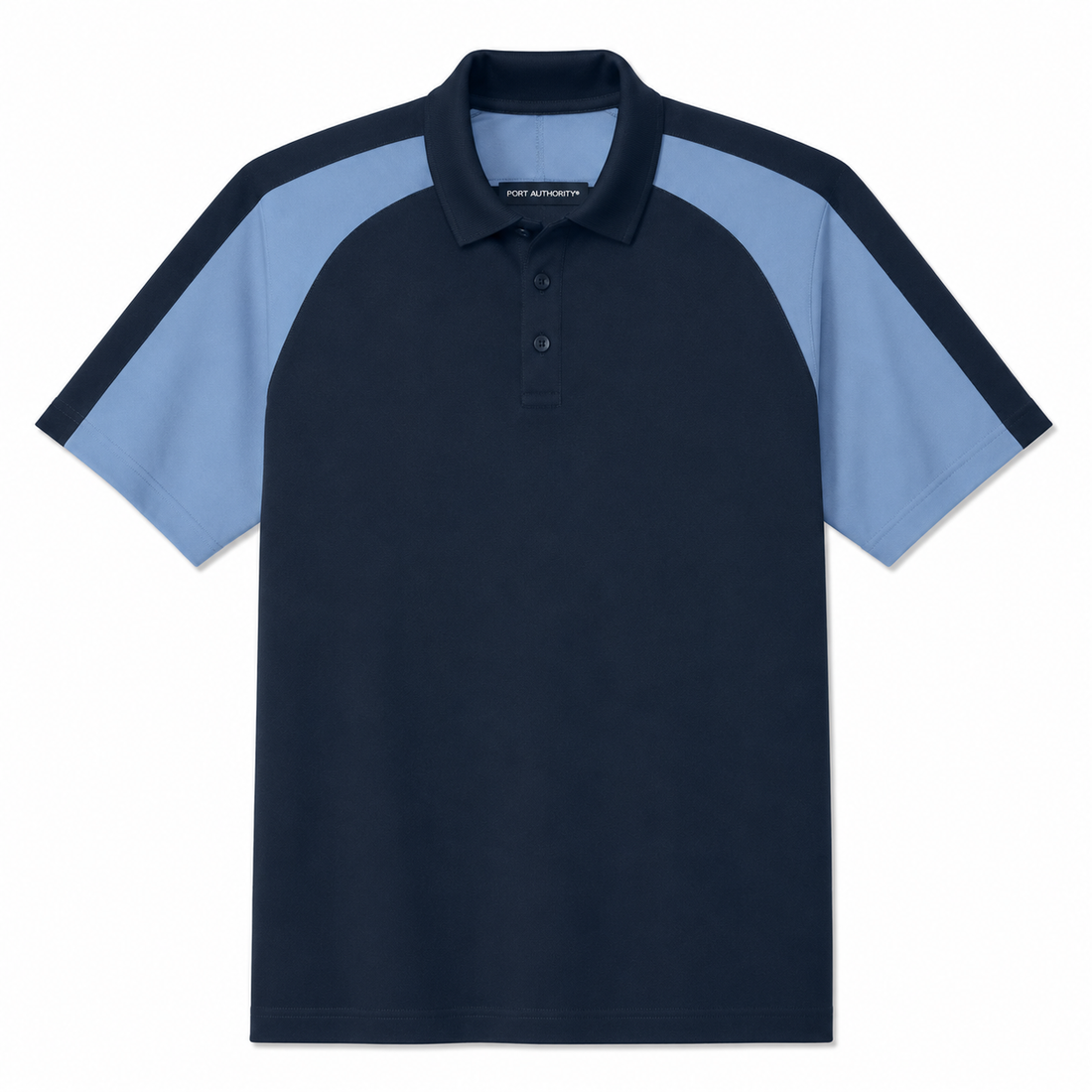 Custom Port Authority Wearever Performance Pique Colorblock Polo