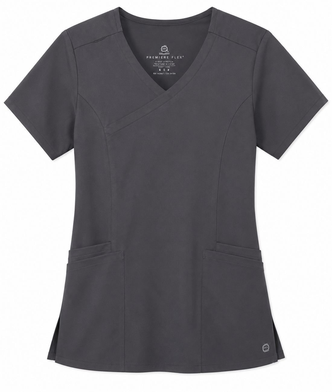 Custom Wink Women's Premiere Flex Mock Wrap Scrub Top