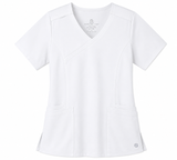 Custom Wink Women's Premiere Flex Mock Wrap Scrub Top
