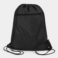 Custom Q-Tees Polyester Drawstring Backpack