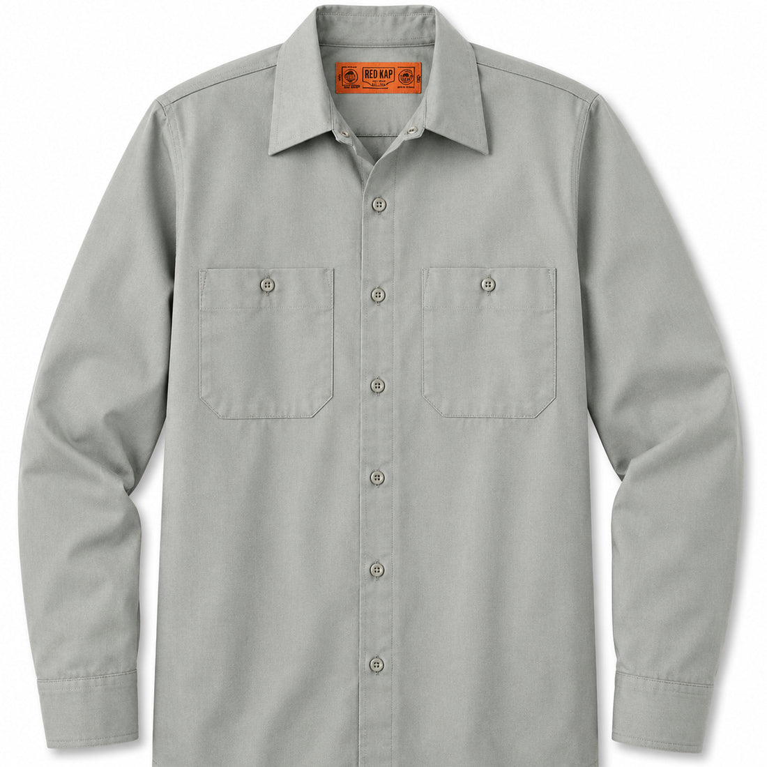Custom Red Kap Long Sleeve Industrial  Shirt