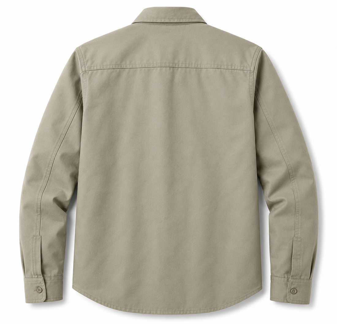 Custom Red Kap Long Sleeve Industrial Work Shirt