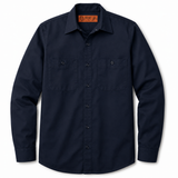 Custom Red Kap Long Sleeve Industrial Work Shirt