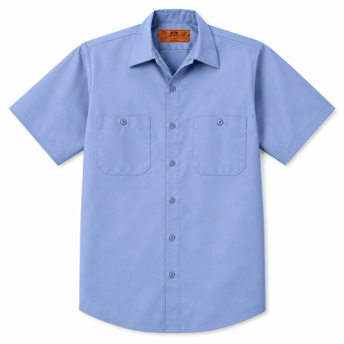 Custom Red Kap Short Sleeve Industrial Work Shirt
