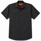 Custom Red Kap Short Sleeve Industrial Work Shirt