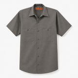 Custom Red Kap Short Sleeve Industrial Work Shirt