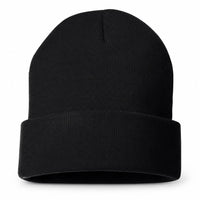 Custom Sportman. 12" Solid Cuffed Beanie