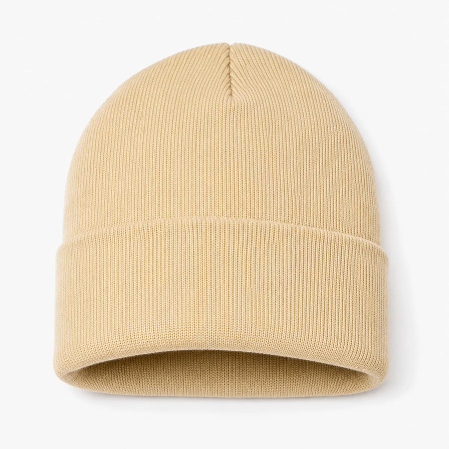 Custom Sportman. 12" Solid Cuffed Beanie