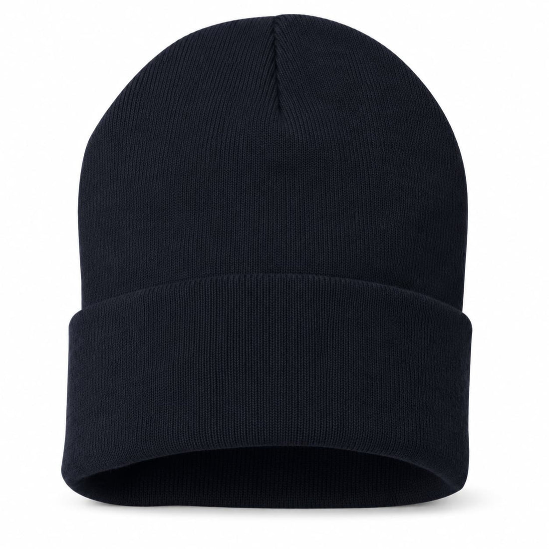 Custom Sportman. 12" Solid Cuffed Beanie