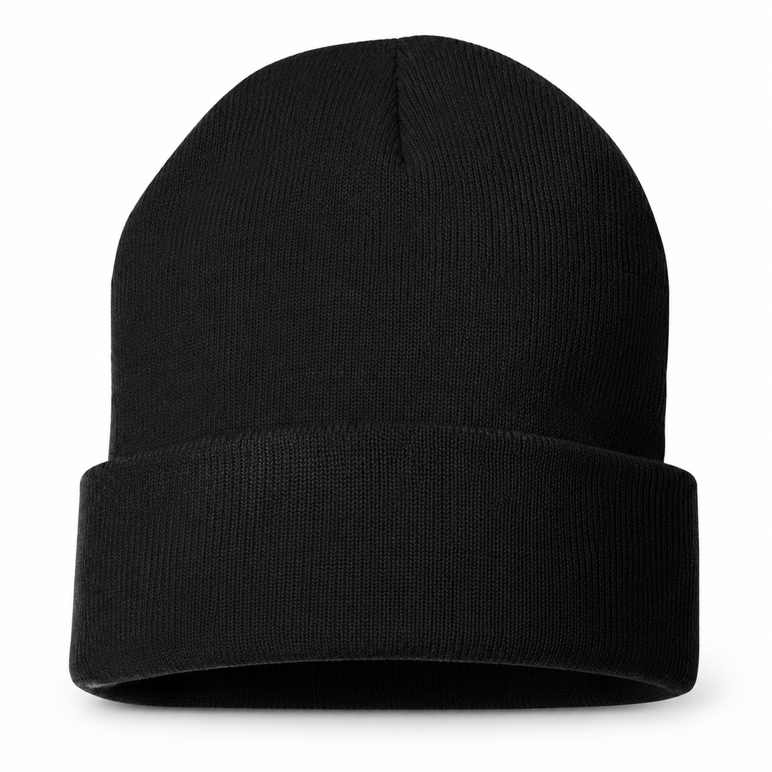 Custom Sportsman 12" Solid Cuffed Beanie