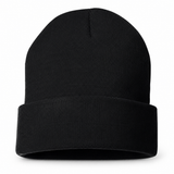 Custom Sportsman 12" Solid Cuffed Beanie