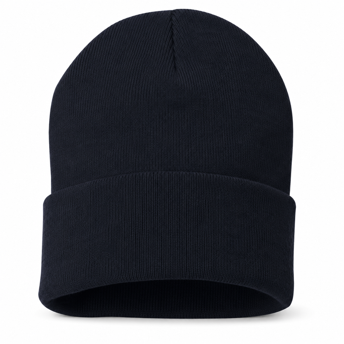 Custom Sportsman 12" Solid Cuffed Beanie