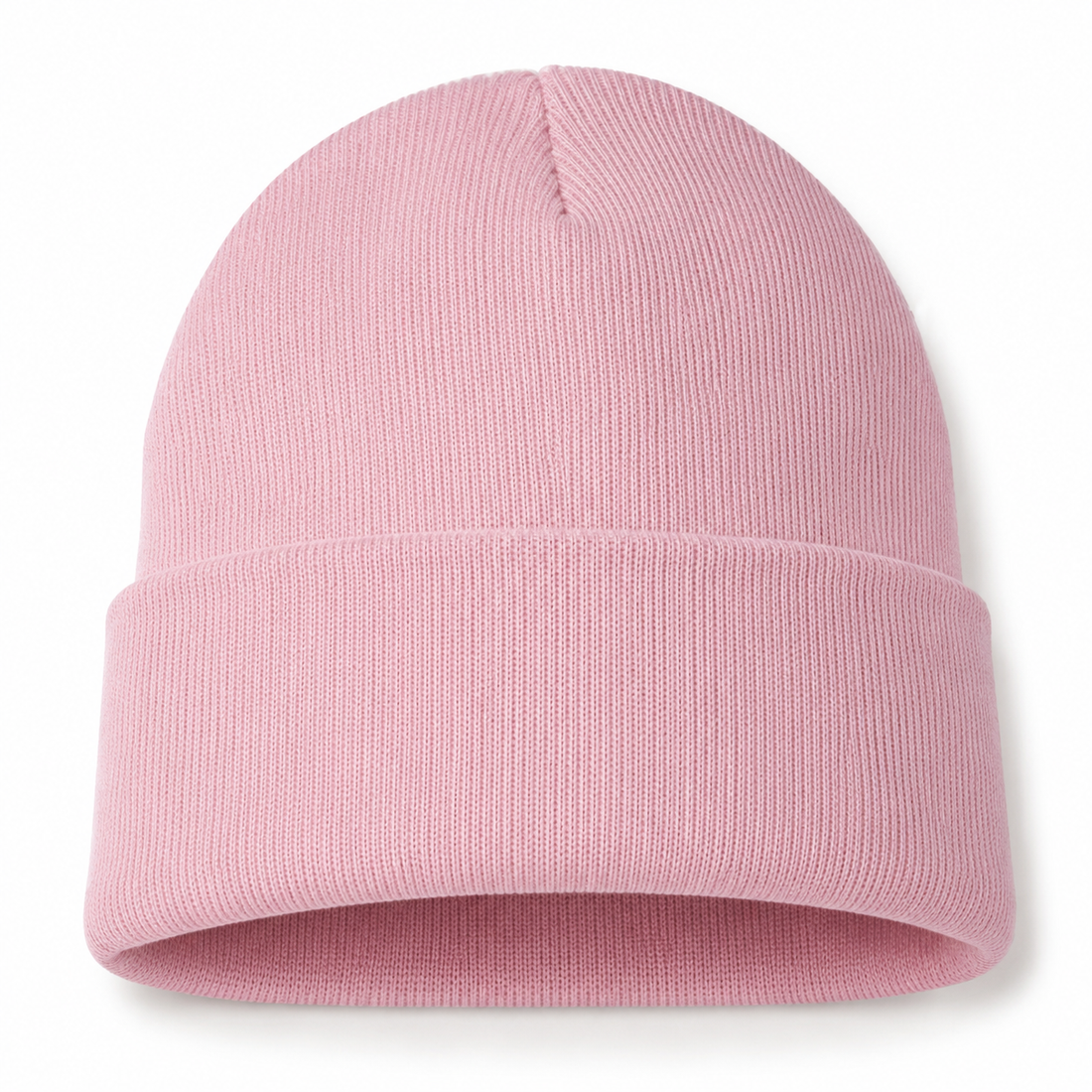 Custom Sportsman 12" Solid Cuffed Beanie