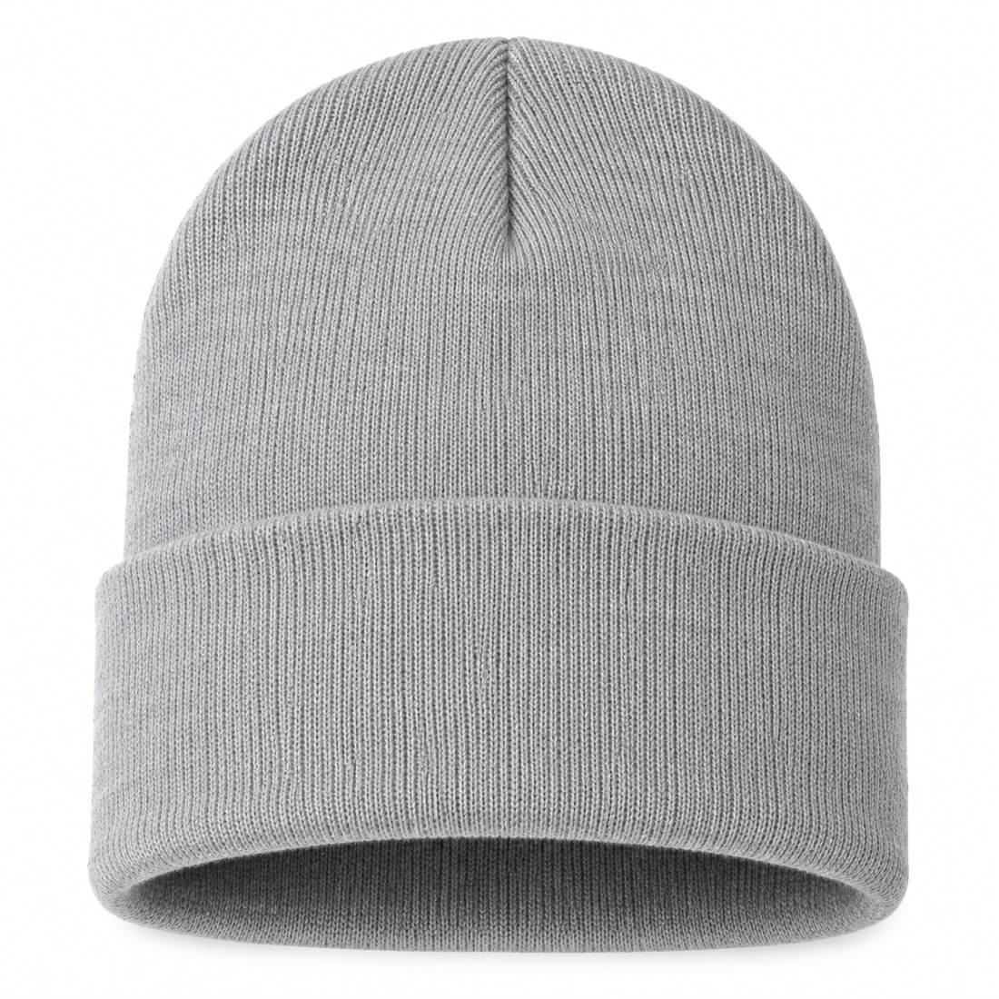Custom Sportsman 12" Solid Cuffed Beanie