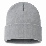 Custom Sportsman 12" Solid Cuffed Beanie