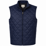 Custom Weatherproof Unisex Vintage Diamond Quilted Vest