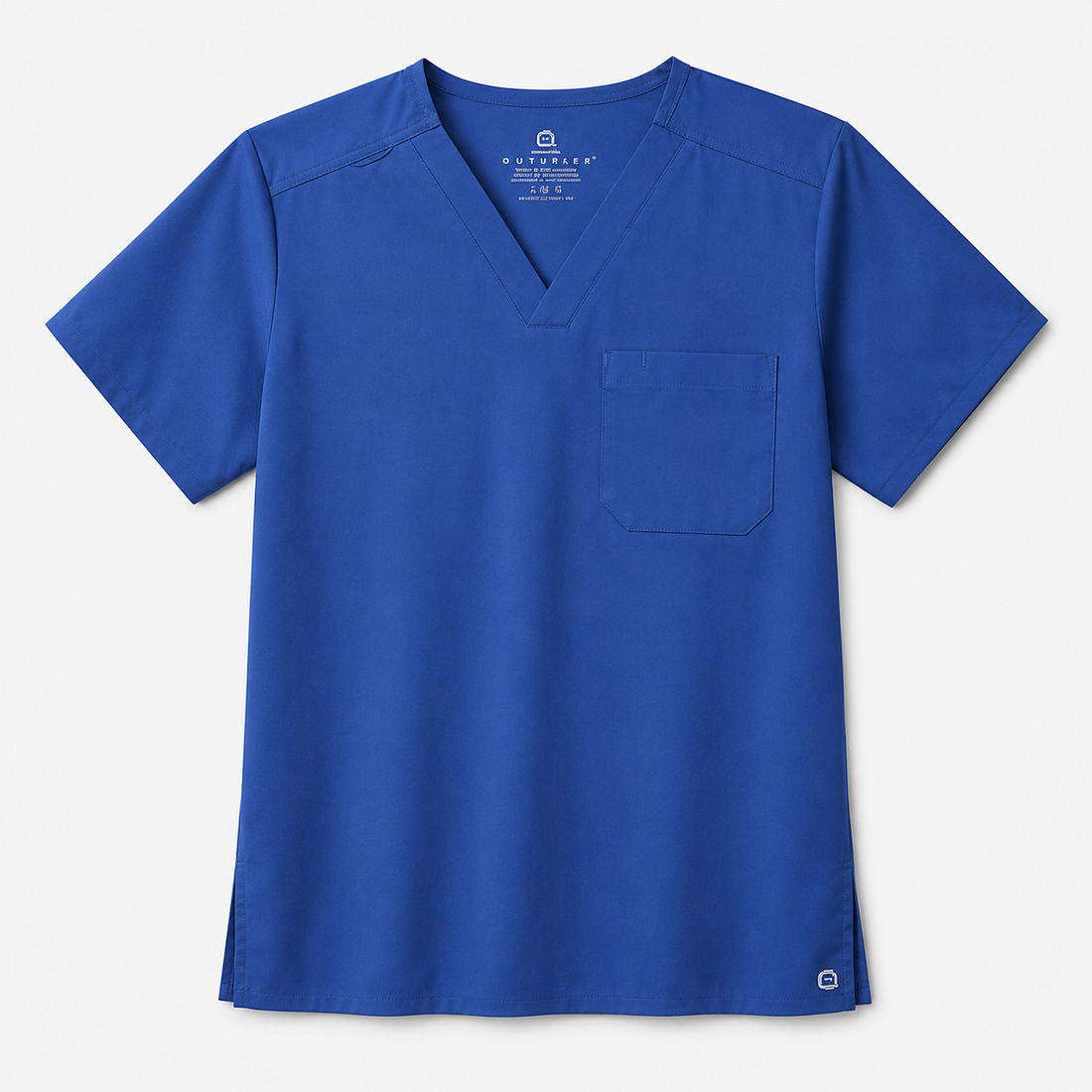 Custom Wink Unisex WorkFlex Chest Pocket V-Neck Scrub Top