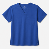 Custom Wink Unisex WorkFlex Chest Pocket V-Neck Scrub Top