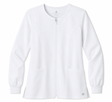 Custom Wink Women's Premiere Flex Full-Zip Scrub Jacket