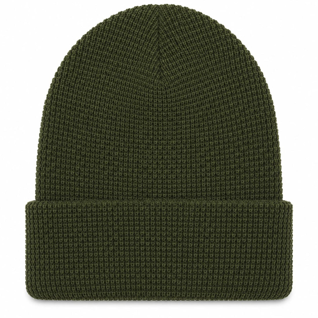 Custom YP Classics Waffle Cuffed Knit Beanie