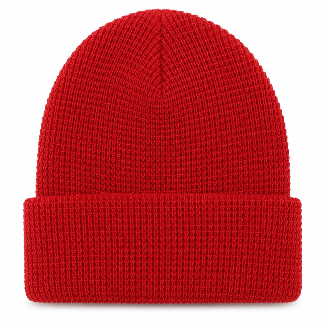 Custom YP Classics Waffle Cuffed Knit Beanie